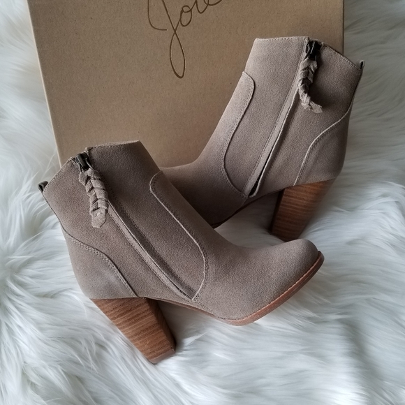 SOLD - Joie Dalton Suede Booties Sz 36.5 - Picture 8 of 15